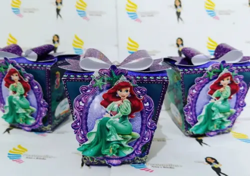 Kit Papelaria Personalizada Ariel