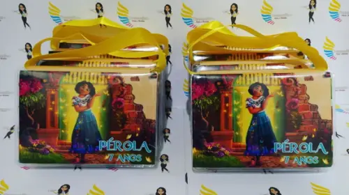 Kit Pintura estojo de colorir 18 peças Encanto