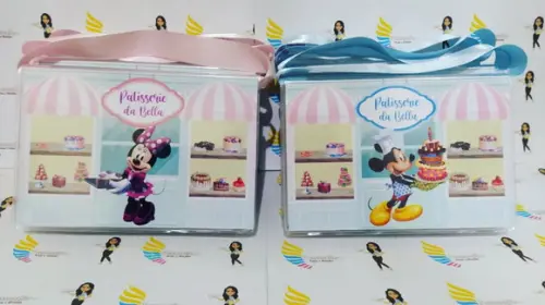 Kit Pintura Estojo de Colorir Minnie Confeiteira