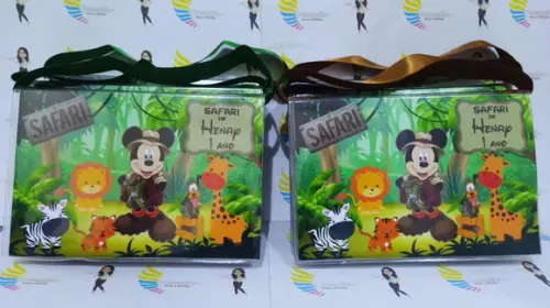 Kit Pintura Estojo de Colorir Mickey Safari