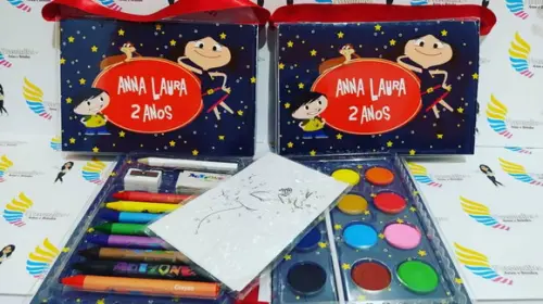 Kit Pintura Estojo de Colorir Show da Luna
