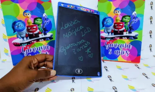 Lousa Tablet Mágica Personalizada Divertidamente