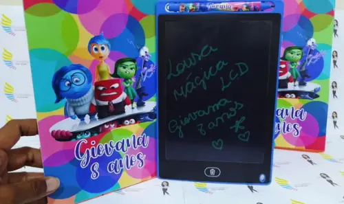 Lousa Tablet Mágica Personalizada Divertidamente