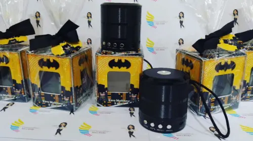 Mini Caixa de Som Bluetooth Batman