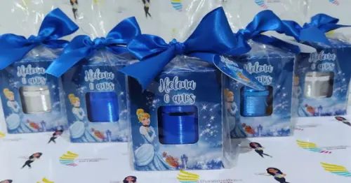 Mini Caixa de Som Bluetooth Cinderela