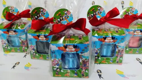 Mini Caixa de Som Bluetooth Turma do Mickey