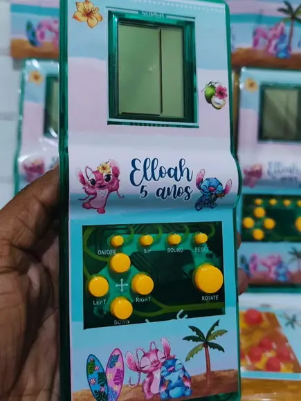 Mini Game Personalizado Stitch e Angel