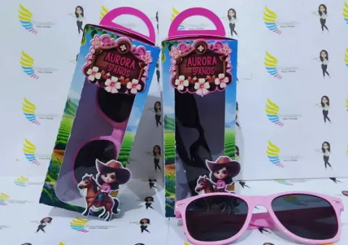 Óculos de Sol na Caixa Personalizada - Boiadeira