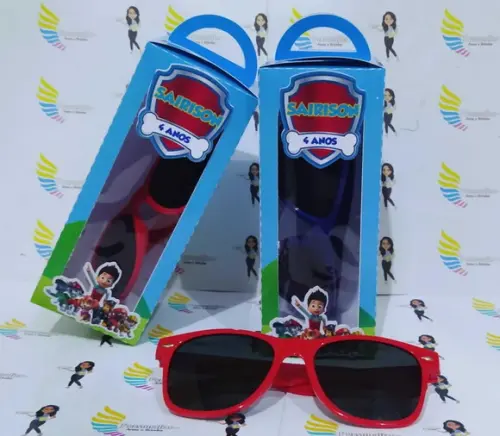 Óculos de Sol na Caixa Personalizada - Patrulha Canina