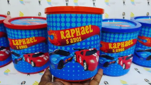 Pote Tipo Ninho Personalizado Hot Wheels
