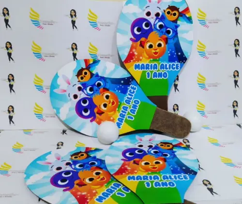Raquete Personalizada Bolofofos