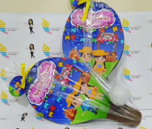 Raquete Personalizada Festa Junina
