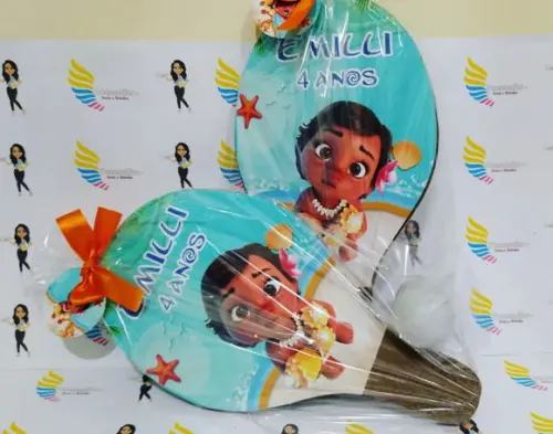 Raquete Personalizada Moana Baby