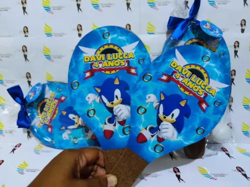 Raquete Personalizada Sonic