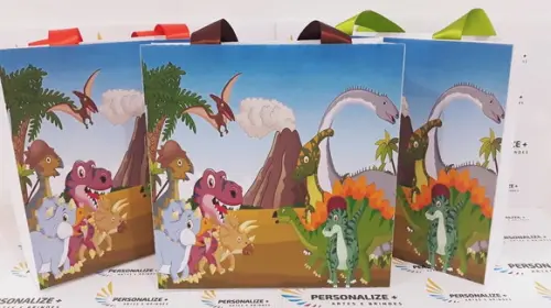 Sacolinha Personalizada Dinossauro
