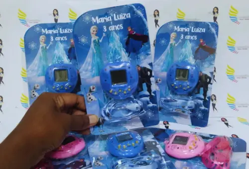 Tamagotchi Bichinho Virtual Tema Frozen