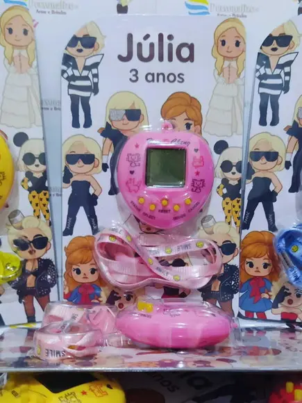Tamagotchi Bichinho Virtual Tema Lady Gaga