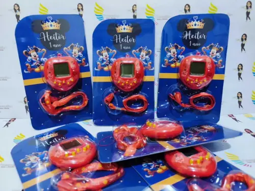 Tamagotchi Bichinho Virtual Tema Mickey Realeza