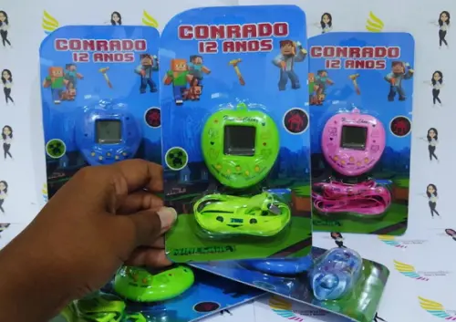 Tamagotchi Bichinho Virtual Tema Minecraft