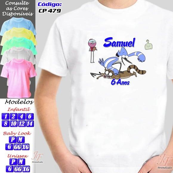 01 Camiseta Adulto Infantil Apenas um Show Personalizada