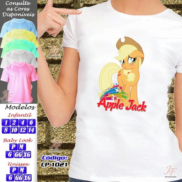 01 Camiseta Adulto Infantil Equestria Girls Personalizada