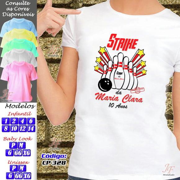 01 Camiseta Adulto Infantil Esportes Personalizada