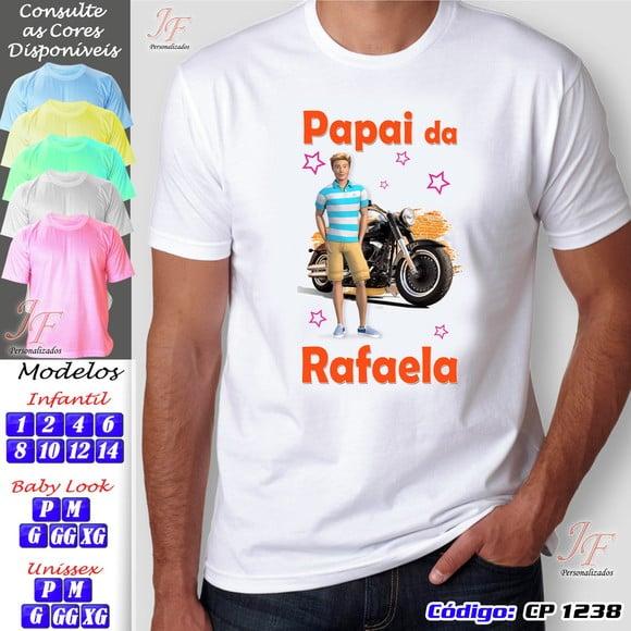 01 Camiseta Adulto ou Infantil Personalizada Barbie