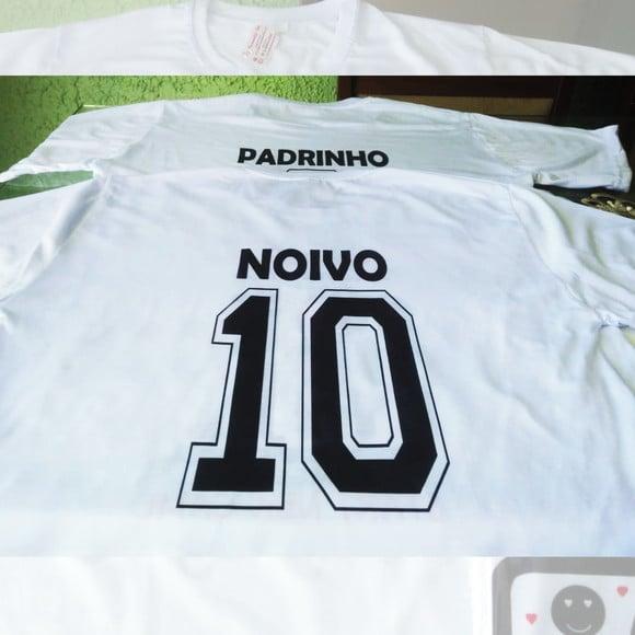 01 Camiseta Personalizada Frente e Costas Chá Bar New Game