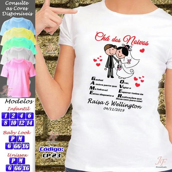 01 Camiseta Personalizada_Qualquer Tema!