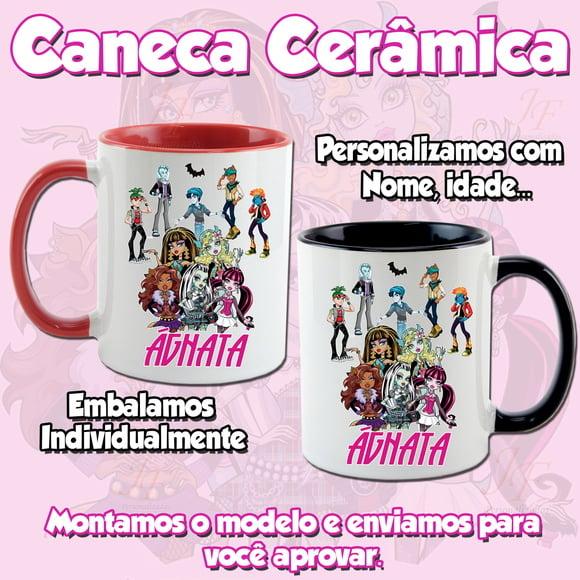 01 Caneca Cerâmica Monster High