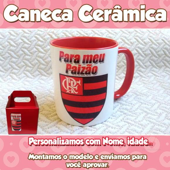 01 Caneca Cerâmica Papai Personalizada