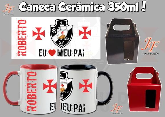 01 Caneca Cerâmica Papai Personalizada