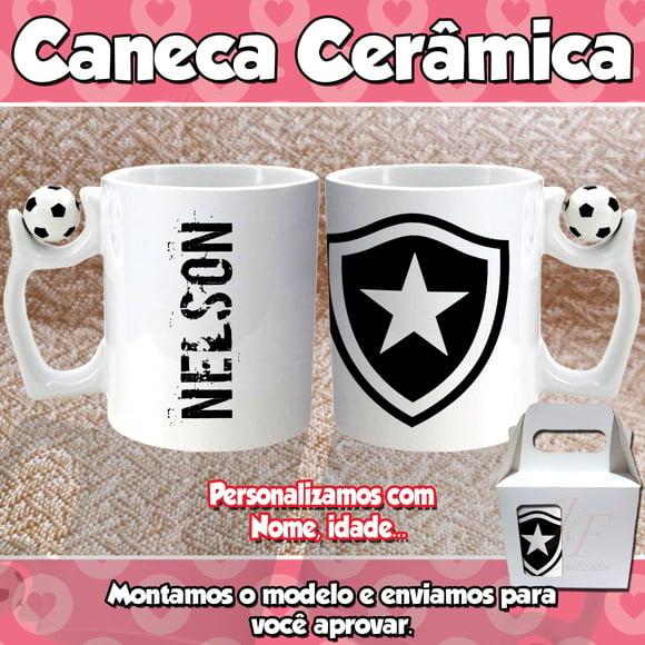 01 Caneca Cerâmica Times Personalizada