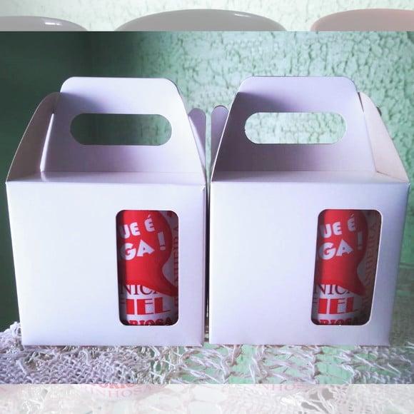 01 Caneca em Cerâmica 350 ml Personalizada Amiga