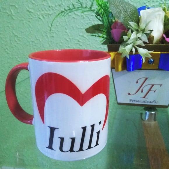 01 Caneca em Cerâmica 350 ml Personalizada Poderosa Chefona