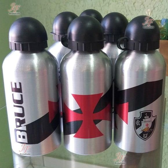 01 Squeeze Garrafinha Alumínio 500 ml Personalizada Times