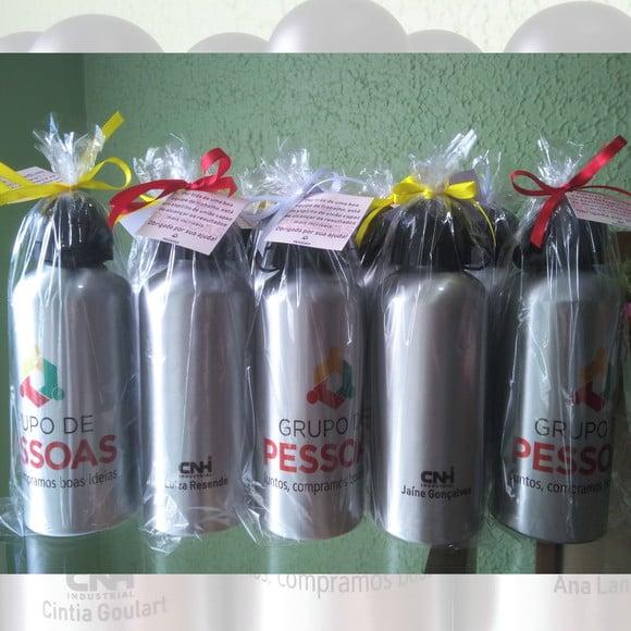 01 Squeeze Garrafinha em Alumínio 500 ml Personalizada