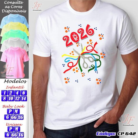 07 Camisetas Personalizadas Feliz Natal Reveillon Ano Novo