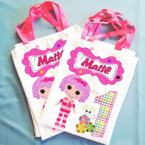 Bolsinha Ecobag Personalizada Lol Lalaloopsy