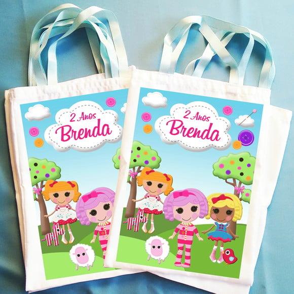 Bolsinha Ecobag Personalizada Lol Lalaloopsy
