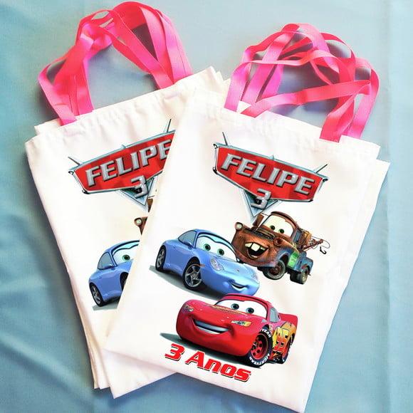 Bolsinha Ecobag Personalizada Macqueen Filme Carros