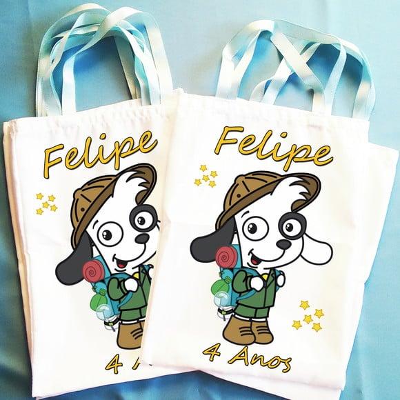 Bolsinha Ecobag Sacolinha Personalizada Doky
