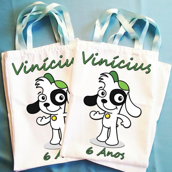 Bolsinha Ecobag Sacolinha Personalizada Doky