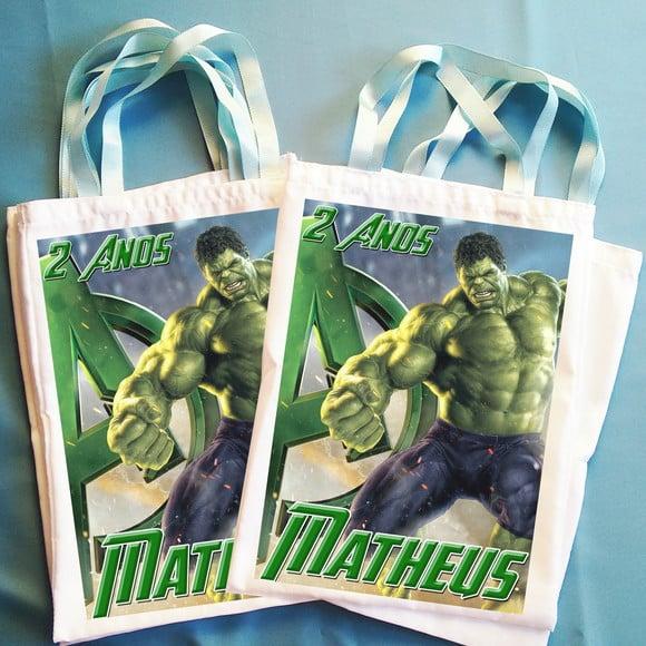 Bolsinha Personalizada Hulk