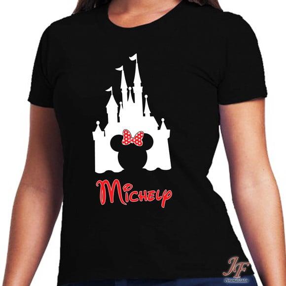 Camisa Viagem Família Disney | 05 Unidades | 100% Algodão