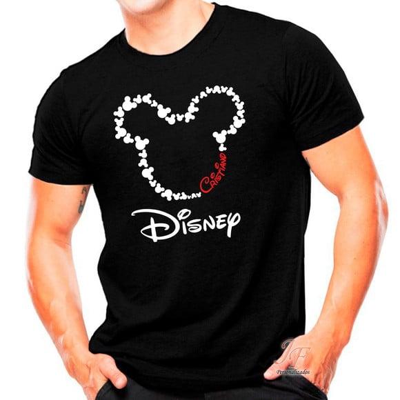 Camisa Viagem Família Disney | 07 Unidades | 100% Algodão