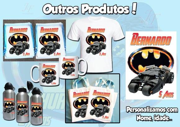 Camiseta Adulto Infantil Personalizada Batman