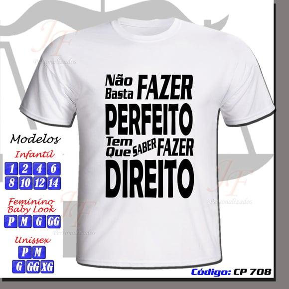 Camiseta Direito Personalizada