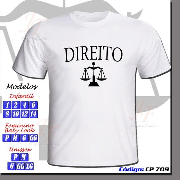 Camiseta Direito Personalizada