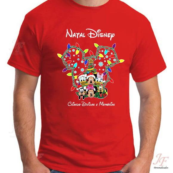 Camiseta Feliz Natal | 02 Unidades | 100% Algodão | Ano Novo